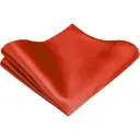 VOICI France Velvet Pocket Square for Men Red Color
