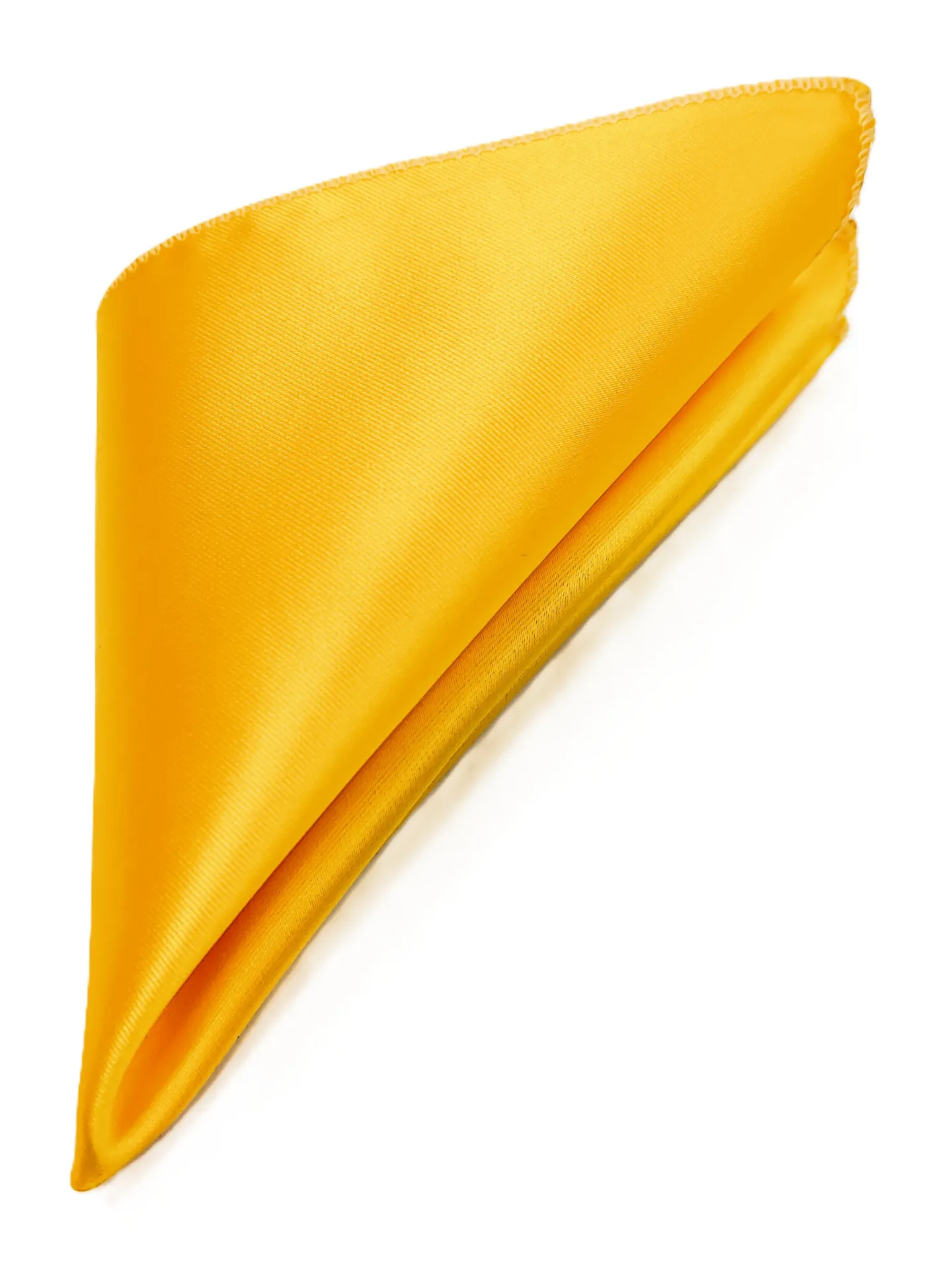 VOICI France Velvet Pocket Square for Men Yellow Color