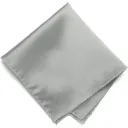 VOICI France Velvet Pocket Square for Men Grey Color