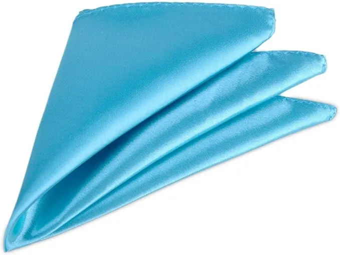 [VPS015] VOICI France Velvet Pocket Square for Men Navy Blue Color