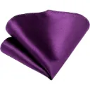 VOICI France Velvet Pocket Square for Men Purple Color