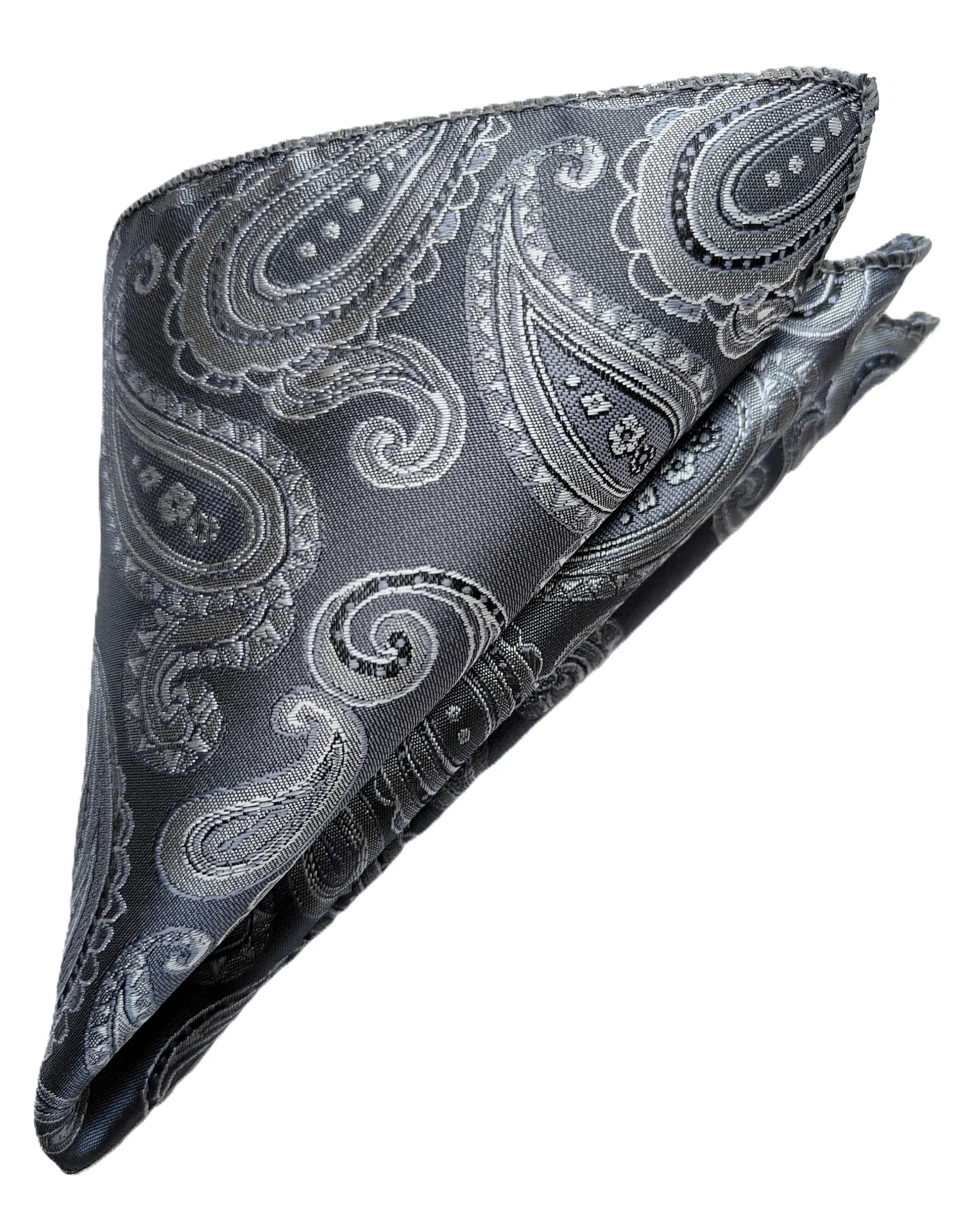 [VPS291] VOICI Paisley and Self-Design Pocket Square