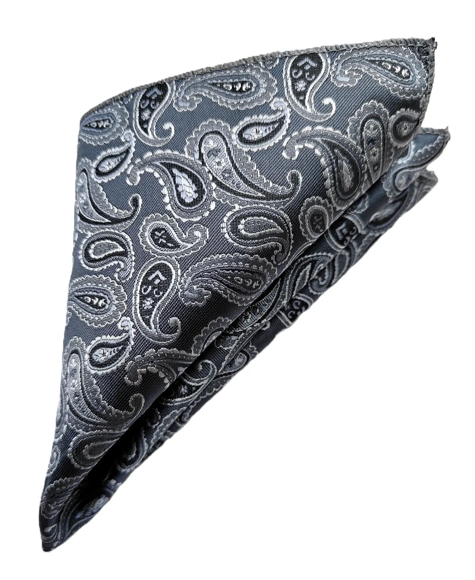 [VPS292] VOICI Paisley and Self-Design Pocket Square