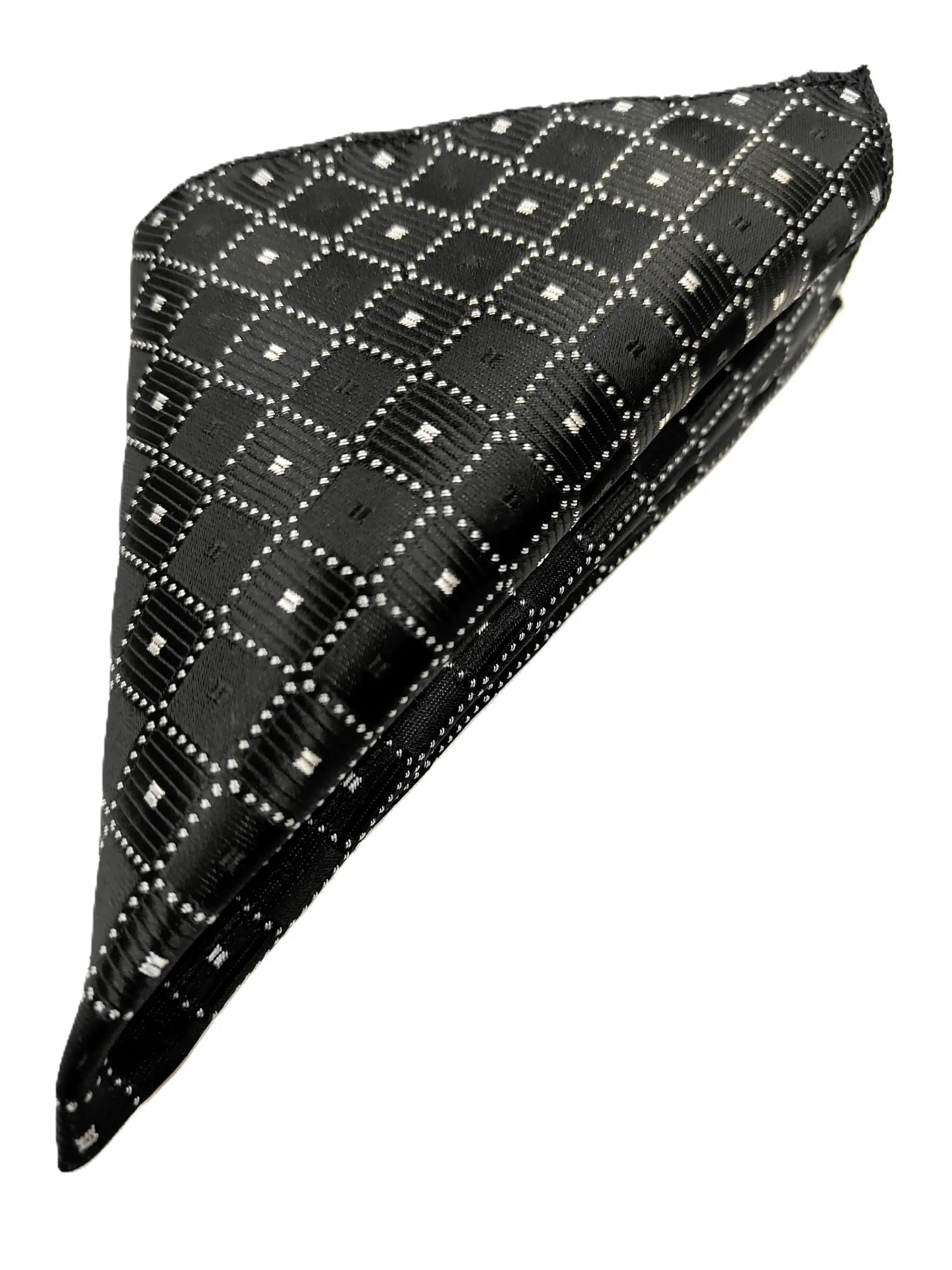 [VPS380] Checkered Pocket Square