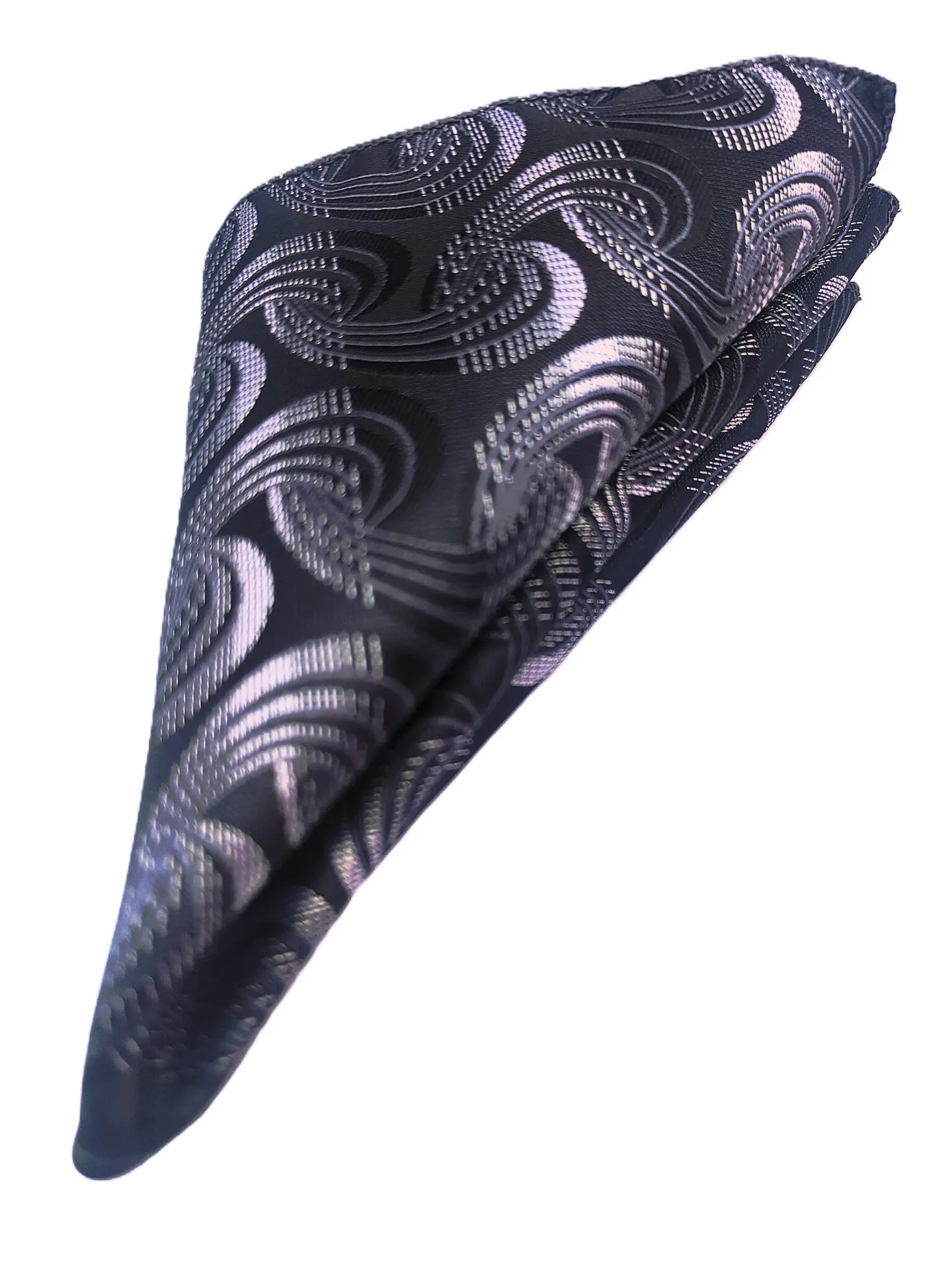 [VPS439] VOICI Paisley and Self-Design Pocket Square