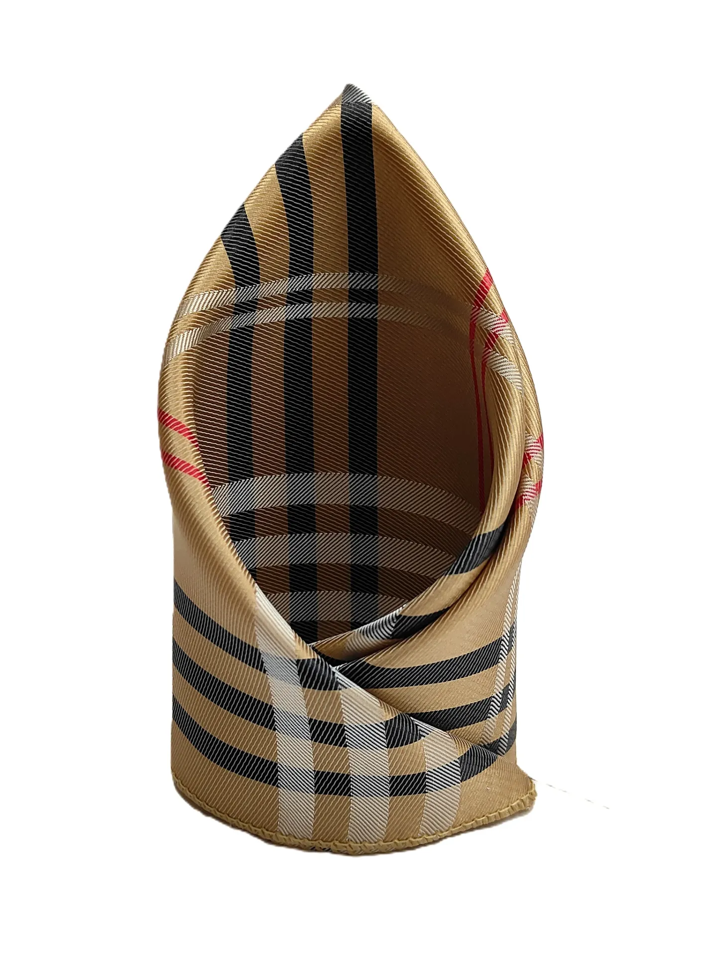 [VPS471] Checkred Pocket Square