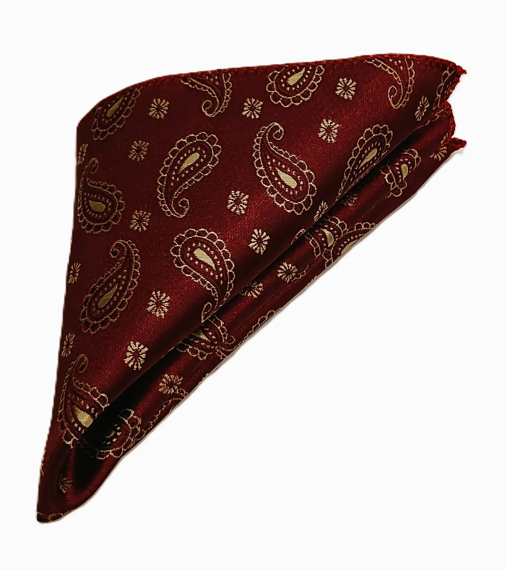 [VPS477] Paisley Pocket Square
