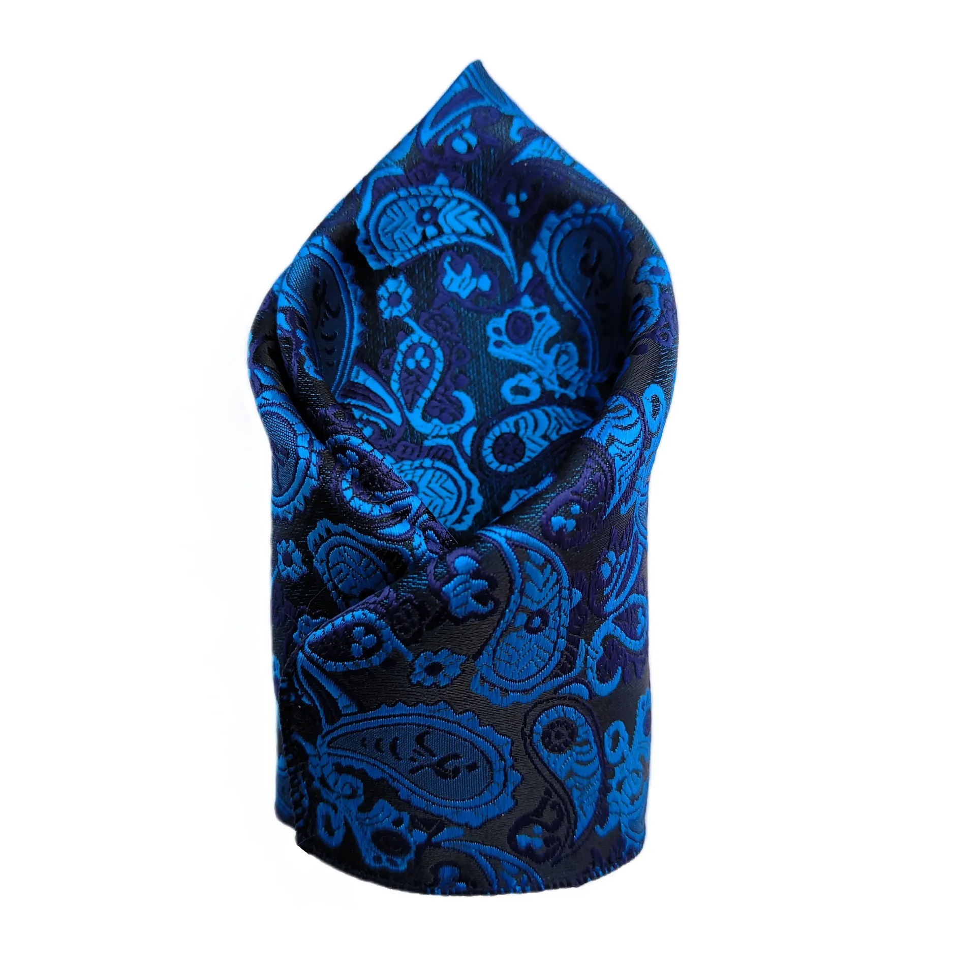 VOICI Paisley and Self-Design Pocket Square