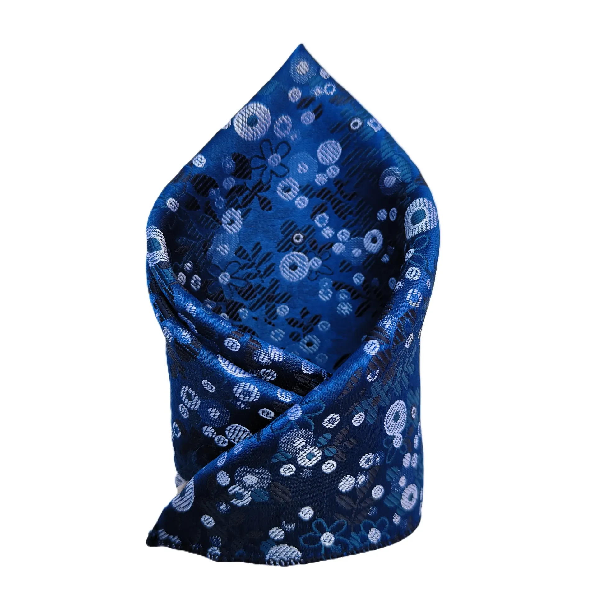 VOICI Paisley and Self-Design Pocket Square