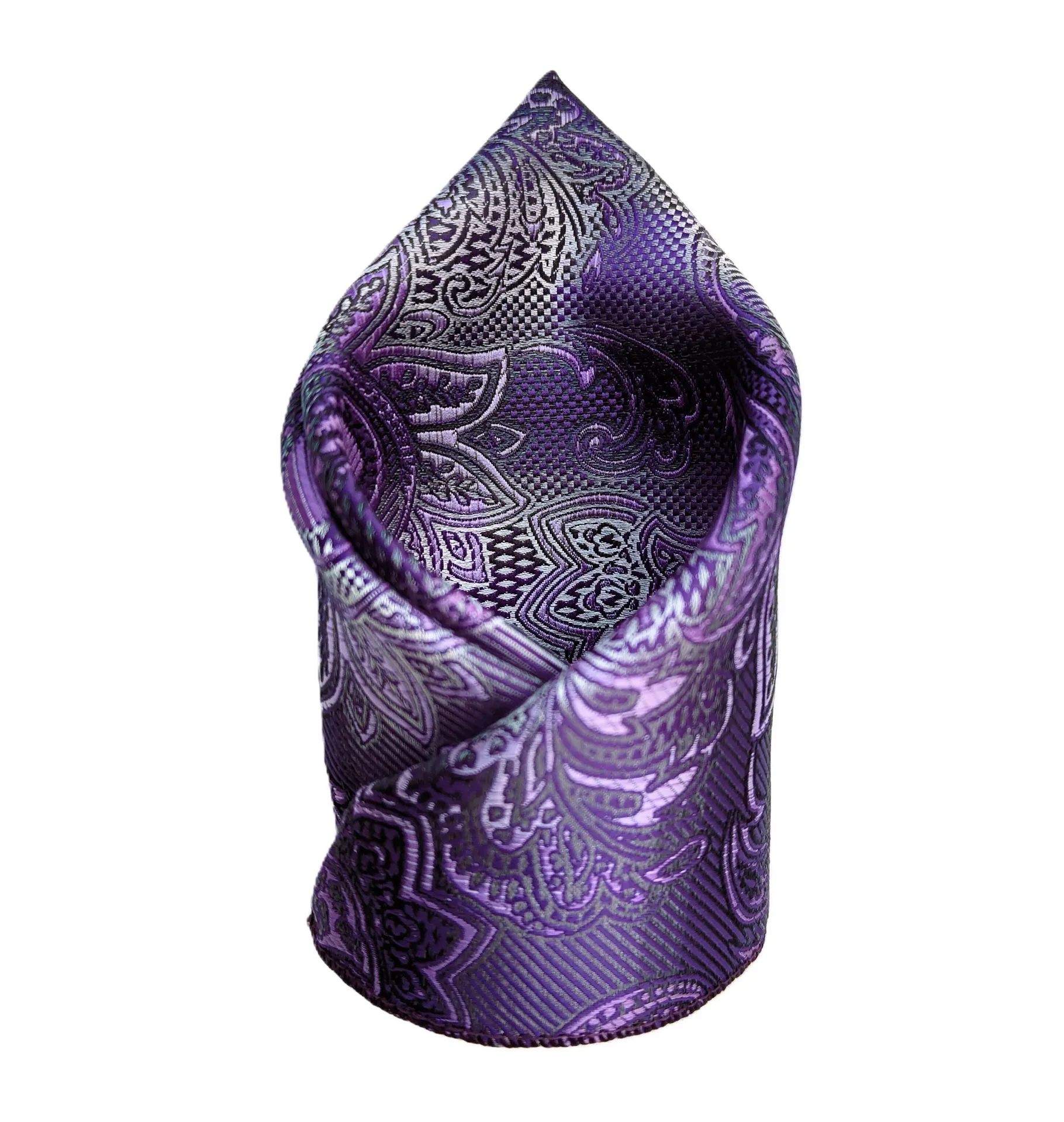 [VPS517] VOICI Paisley and Self-Design Pocket Square