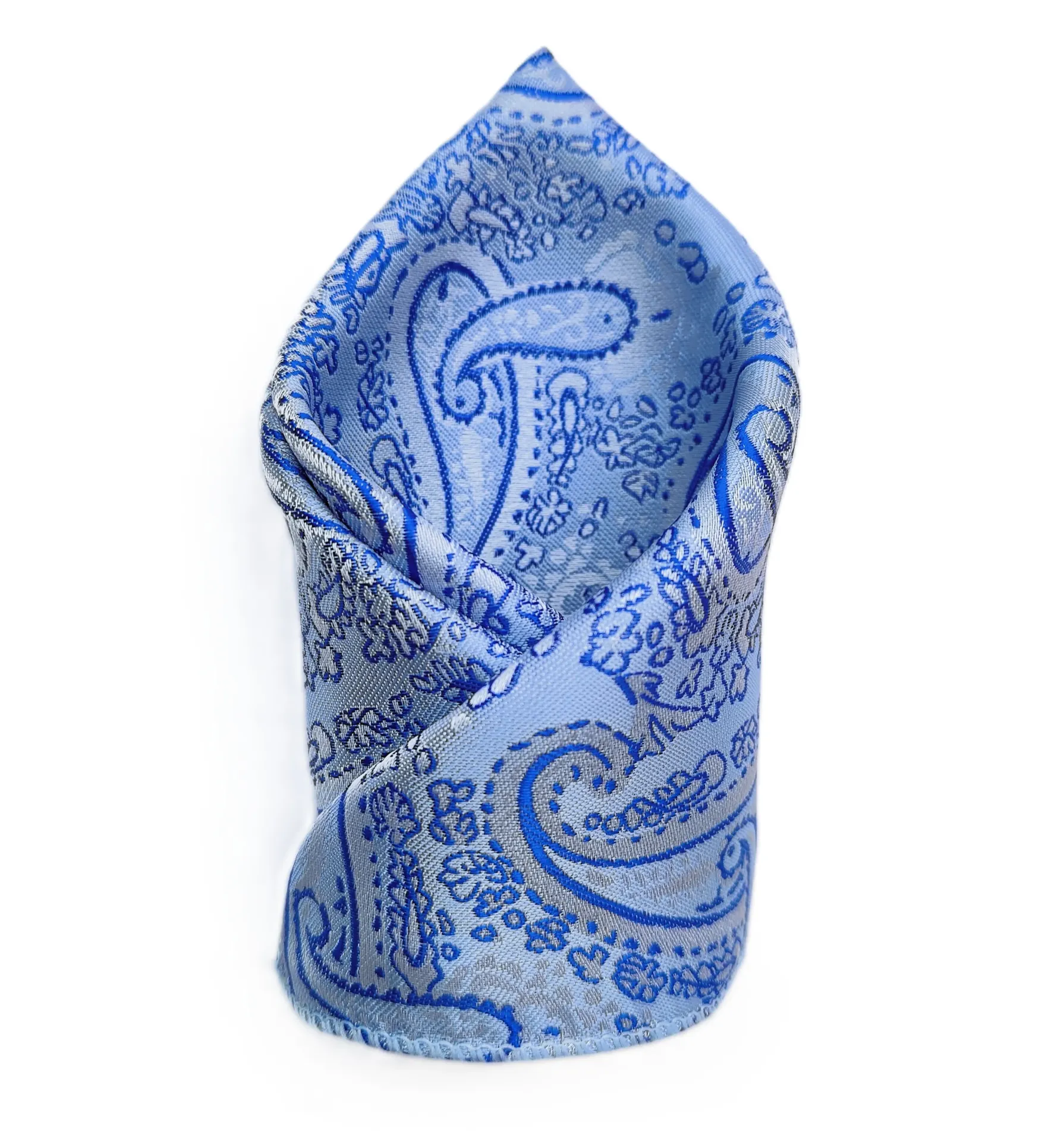 [VPS519] VOICI Paisley and Self-Design Pocket Square