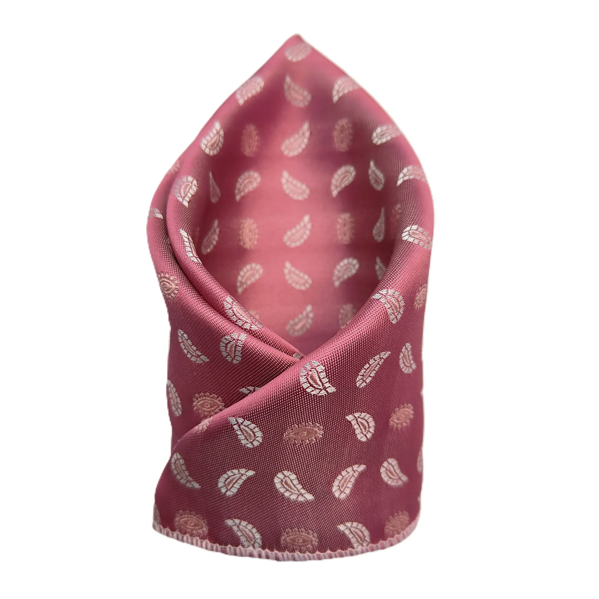 [VPS521] VOICI Paisley and Self-Design Pocket Square