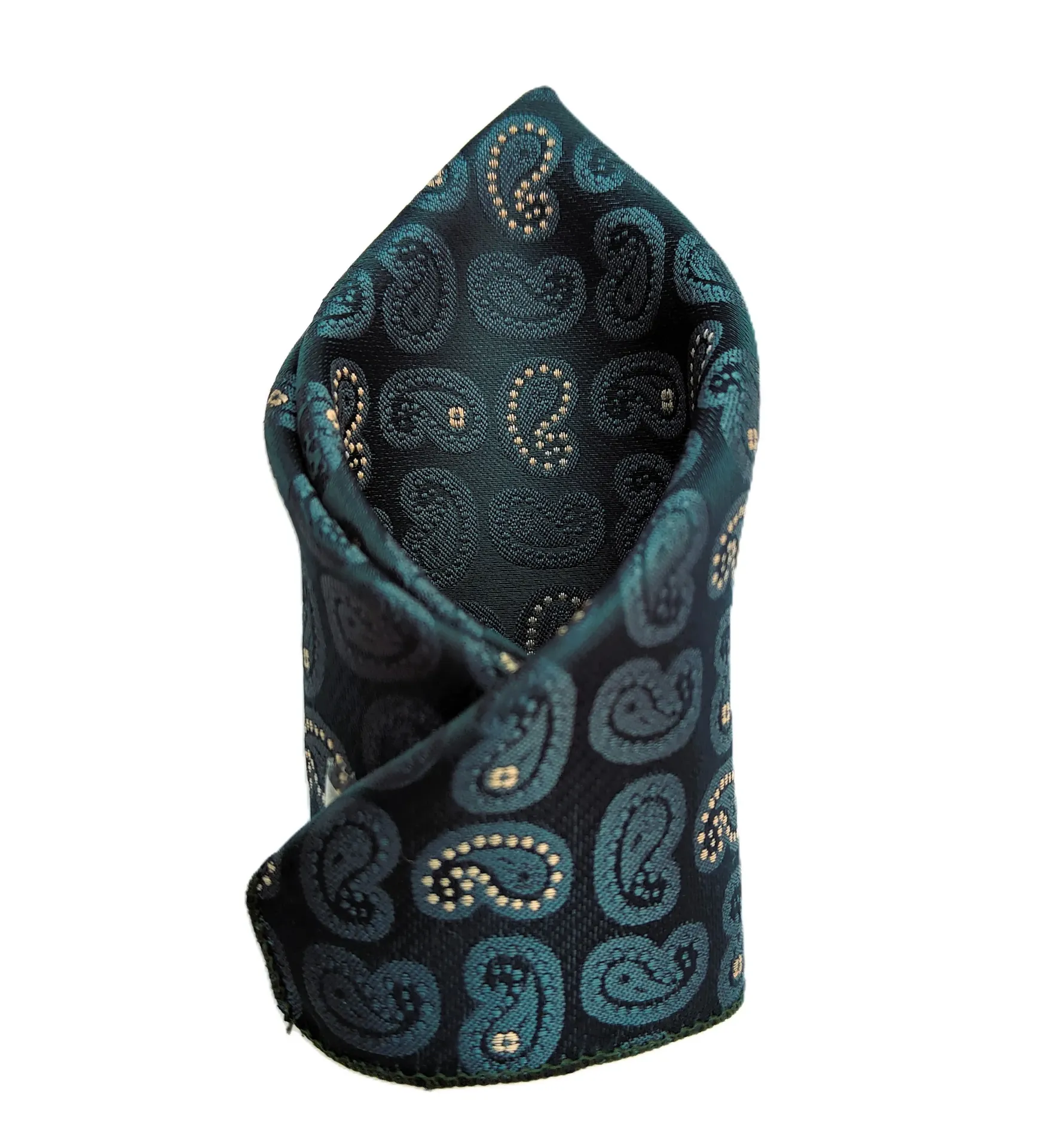 [VPS525] VOICI Paisley and Self-Design Pocket Square
