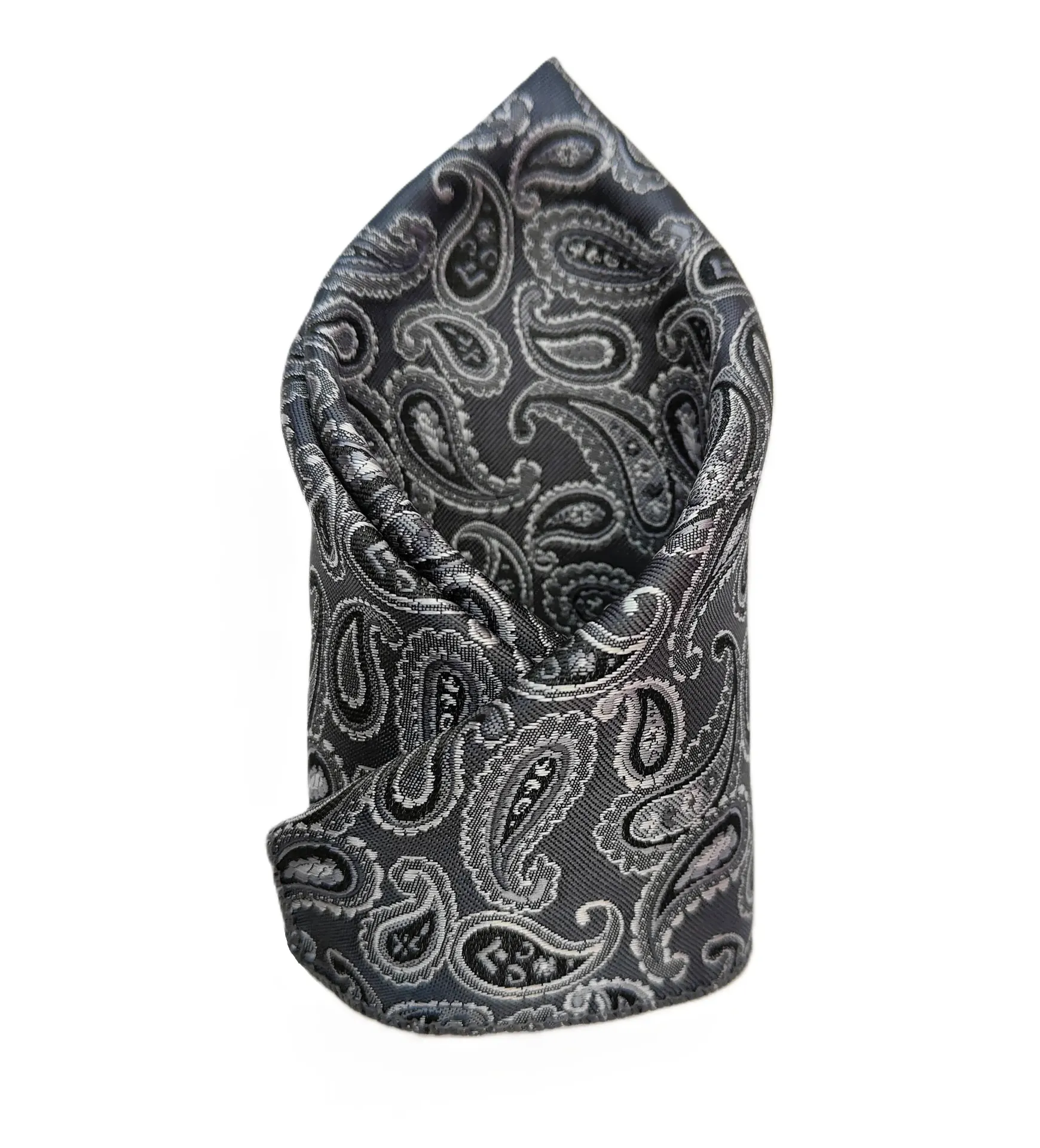 VOICI Paisley and Self-Design Pocket Square