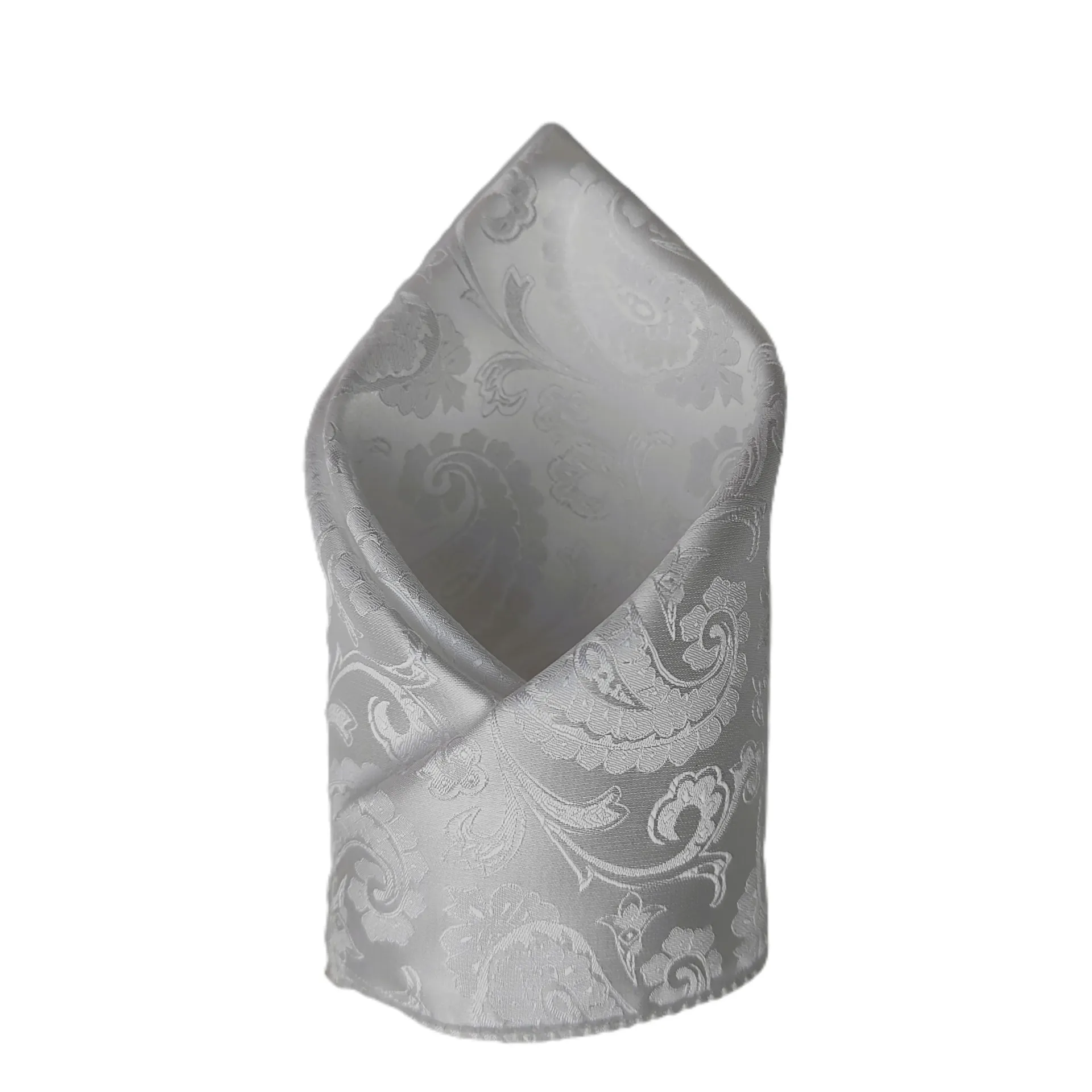 [VPS529] VOICI Paisley and Self-Design Pocket Square