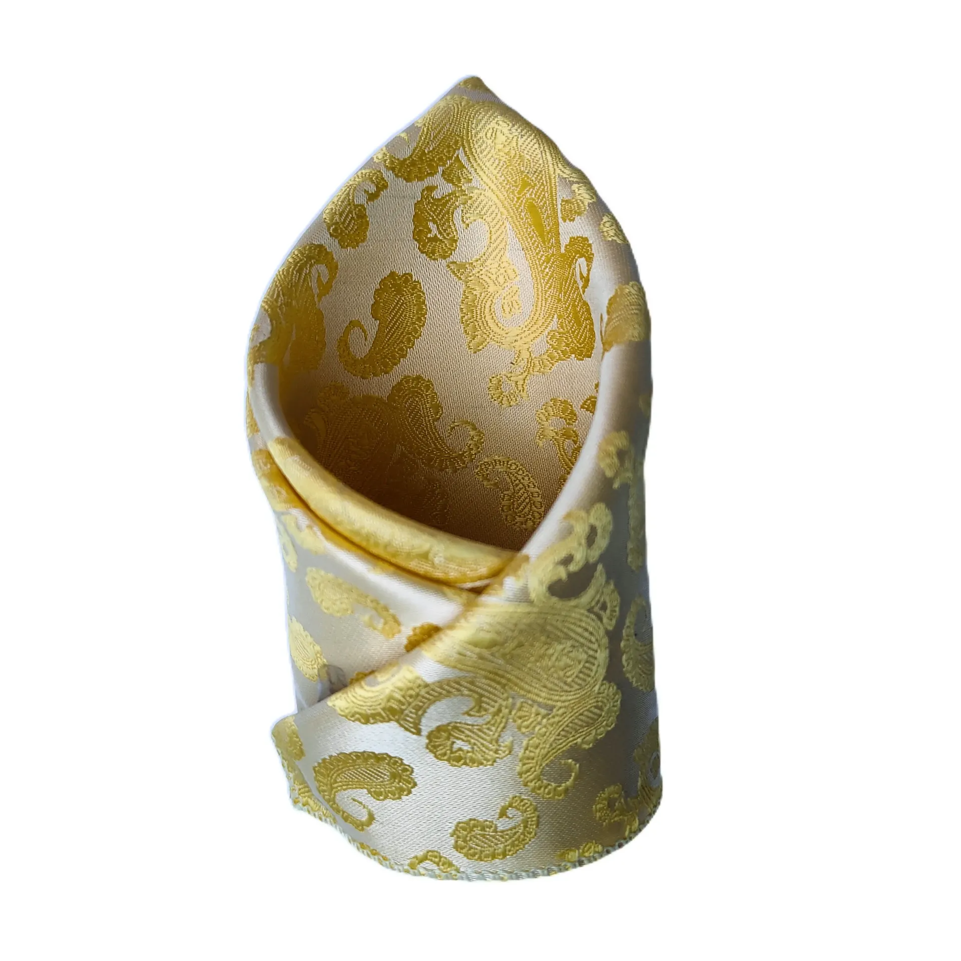 [VPS535] VOICI Paisley and Self-Design Pocket Square