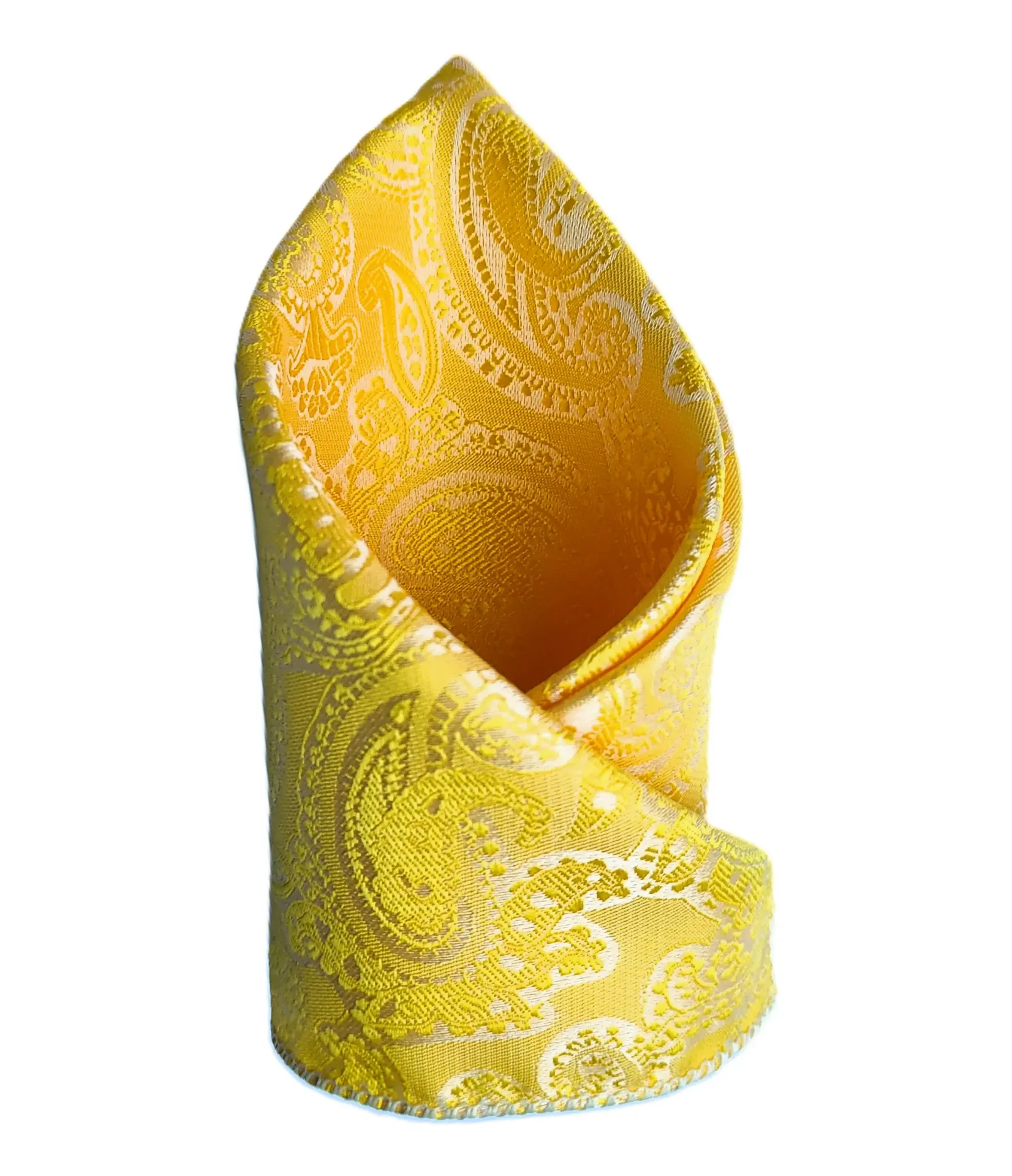 [VPS536] VOICI Paisley and Self-Design Pocket Square