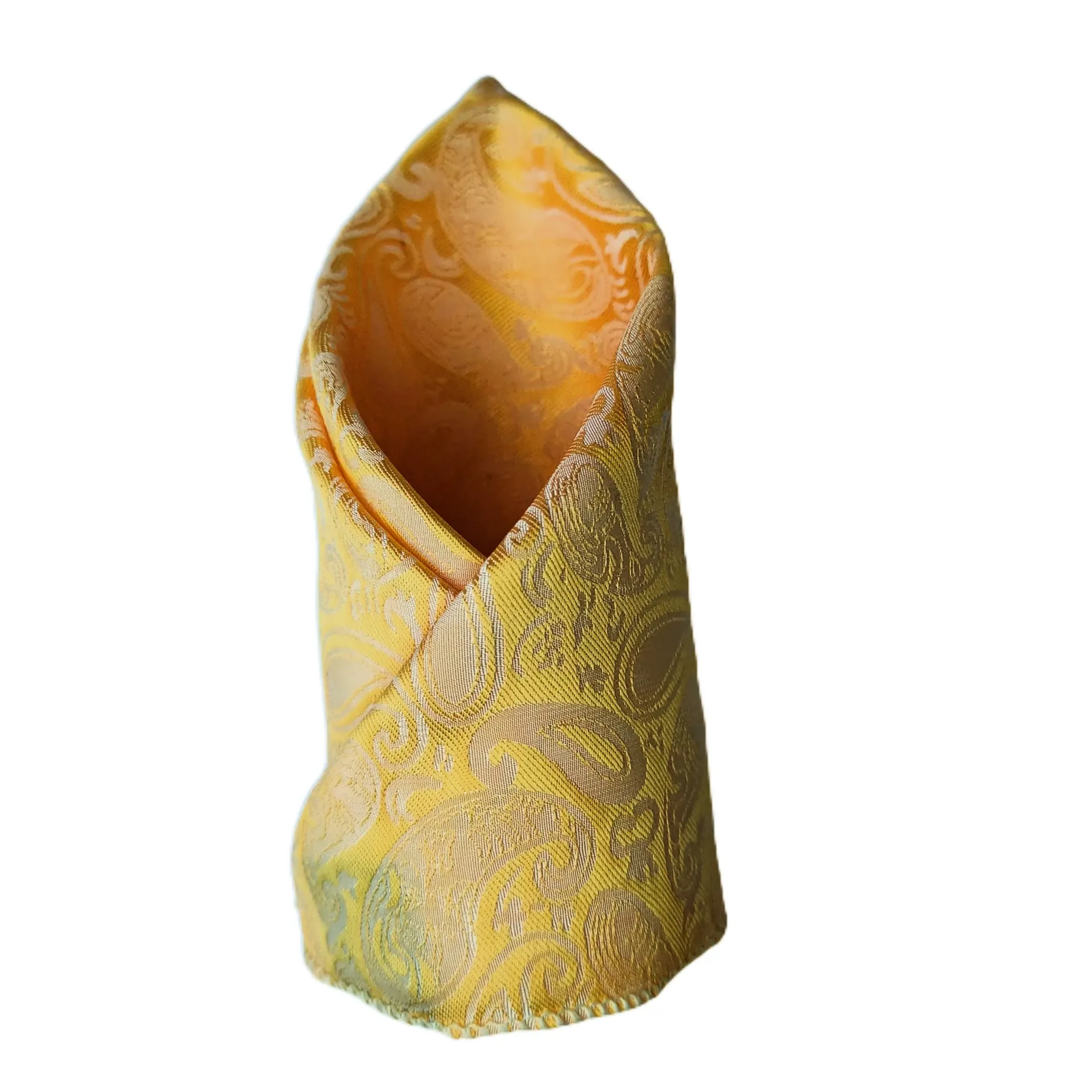 VOICI Paisley and Self-Design Pocket Square