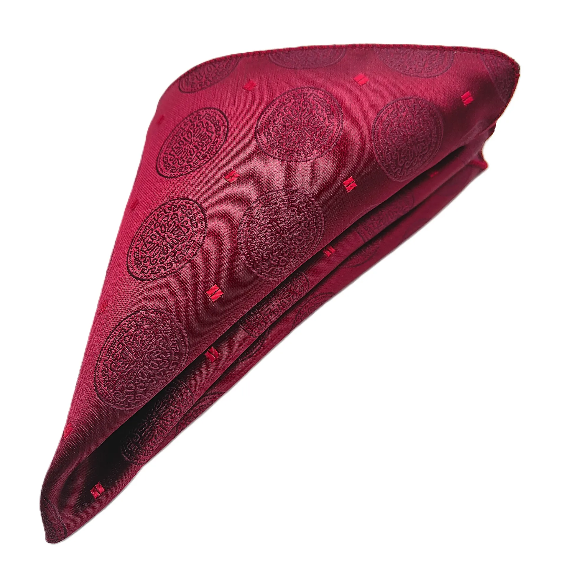 [VPS554] VOICI Paisley and Self-Design Pocket Square