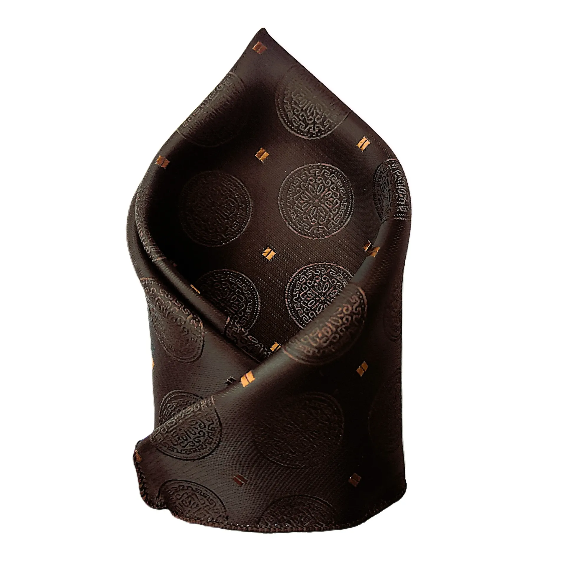 VOICI Paisley and Self-Design Pocket Square