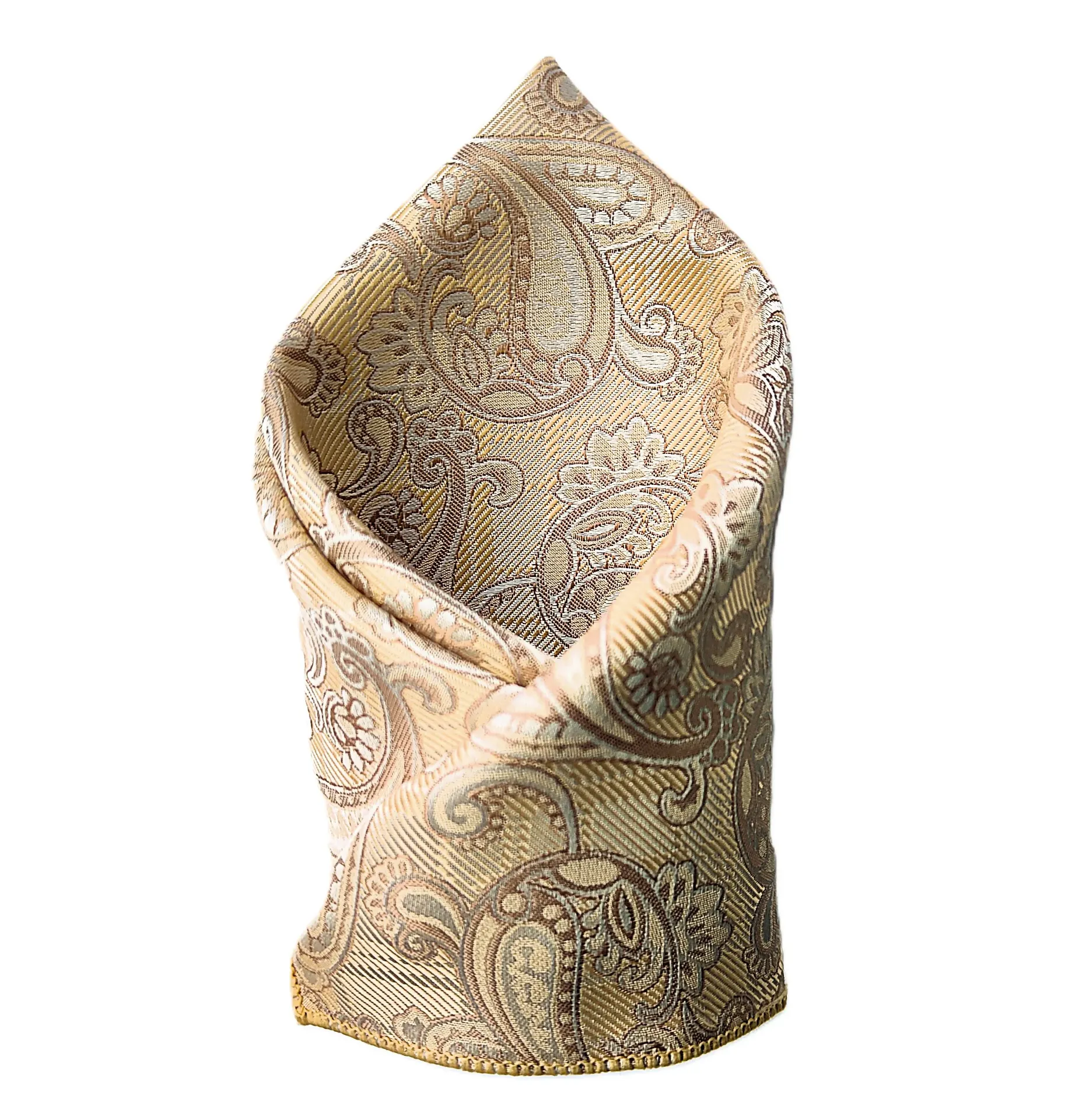 [VPS561] VOICI Paisley and Self-Design Pocket Square