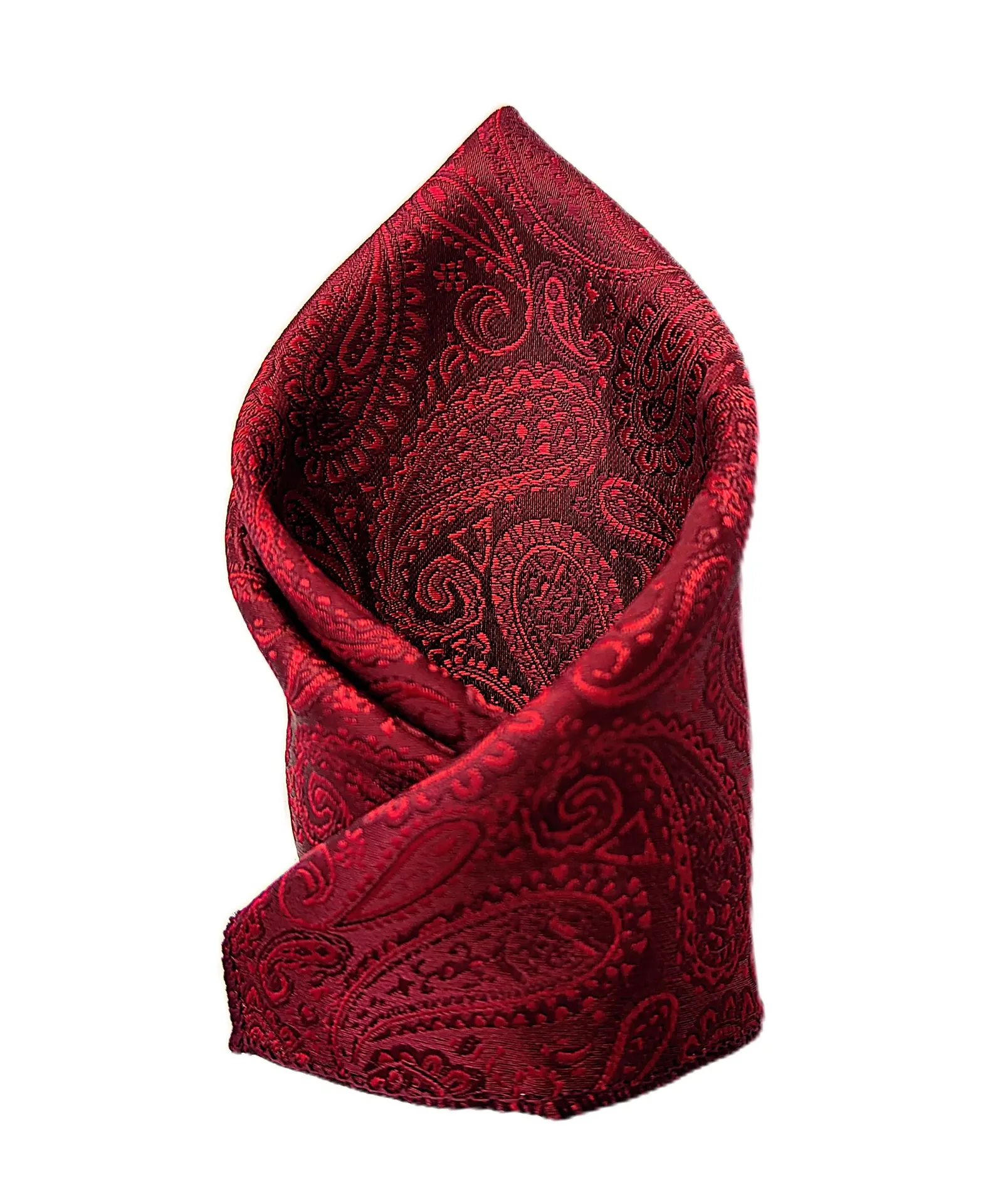 [VPS595] VOICI Paisley and Self-Design Pocket Square