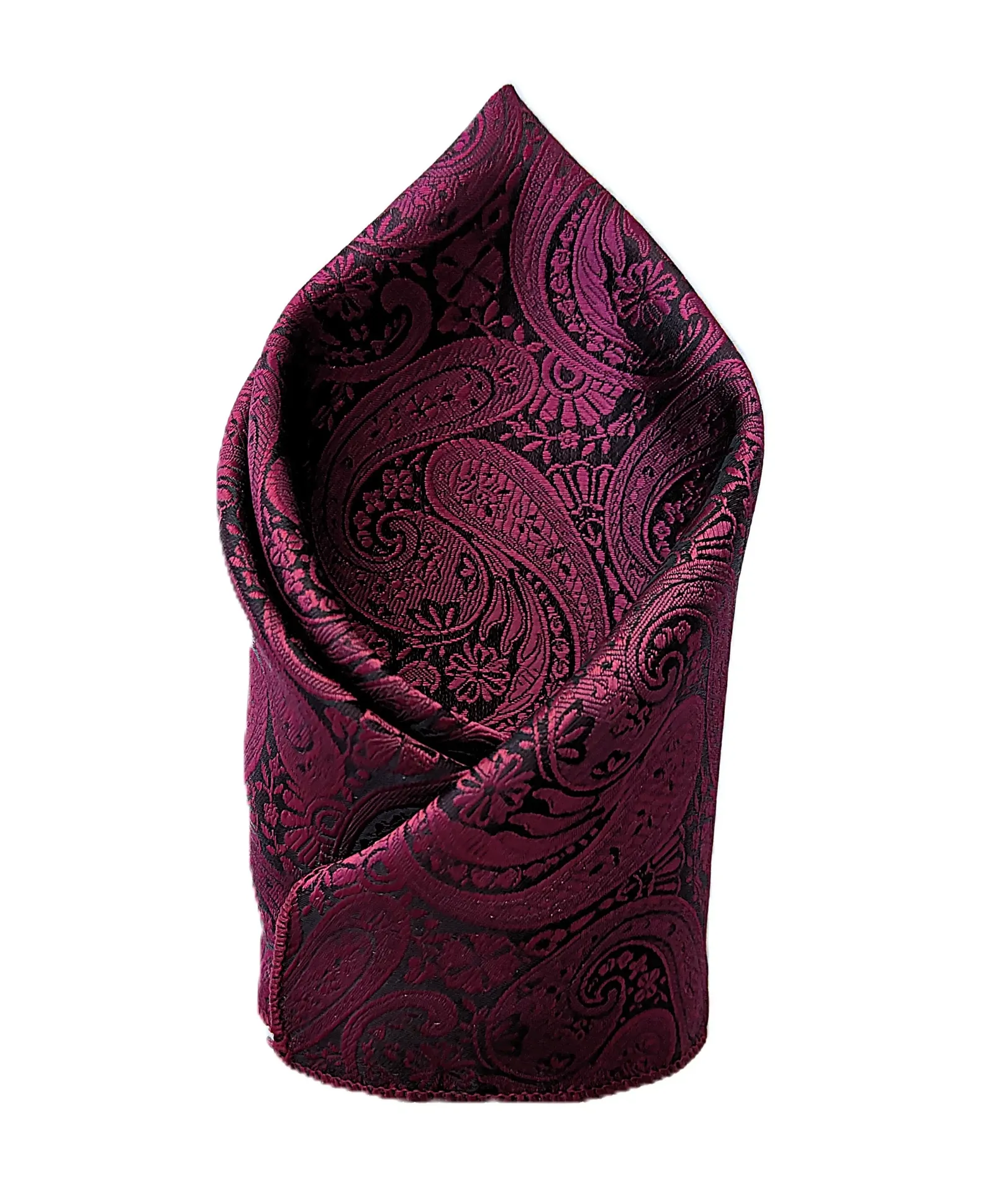 [VPS598] VOICI Paisley and Self-Design Pocket Square