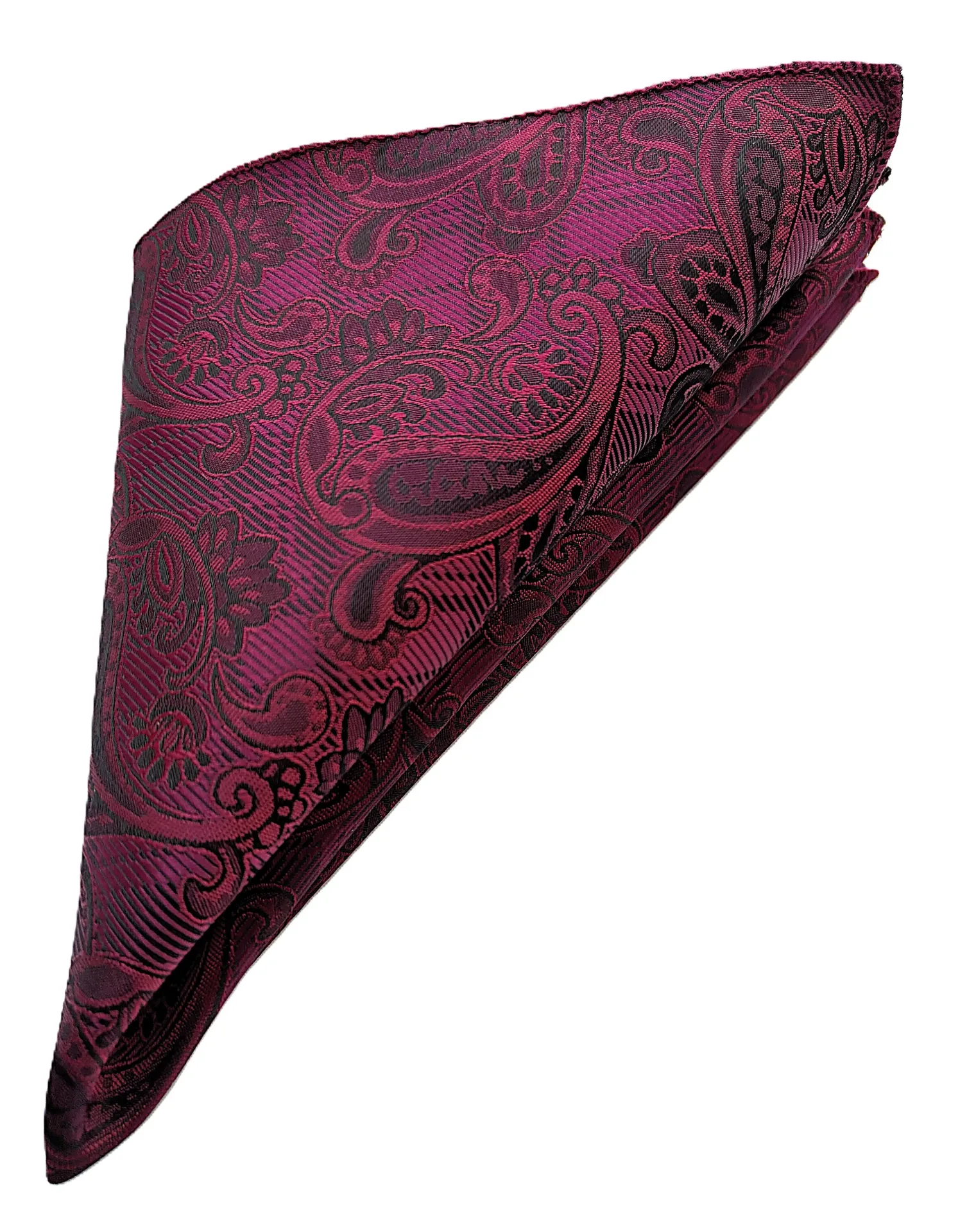 [VPS599] VOICI Paisley and Self-Design Pocket Square