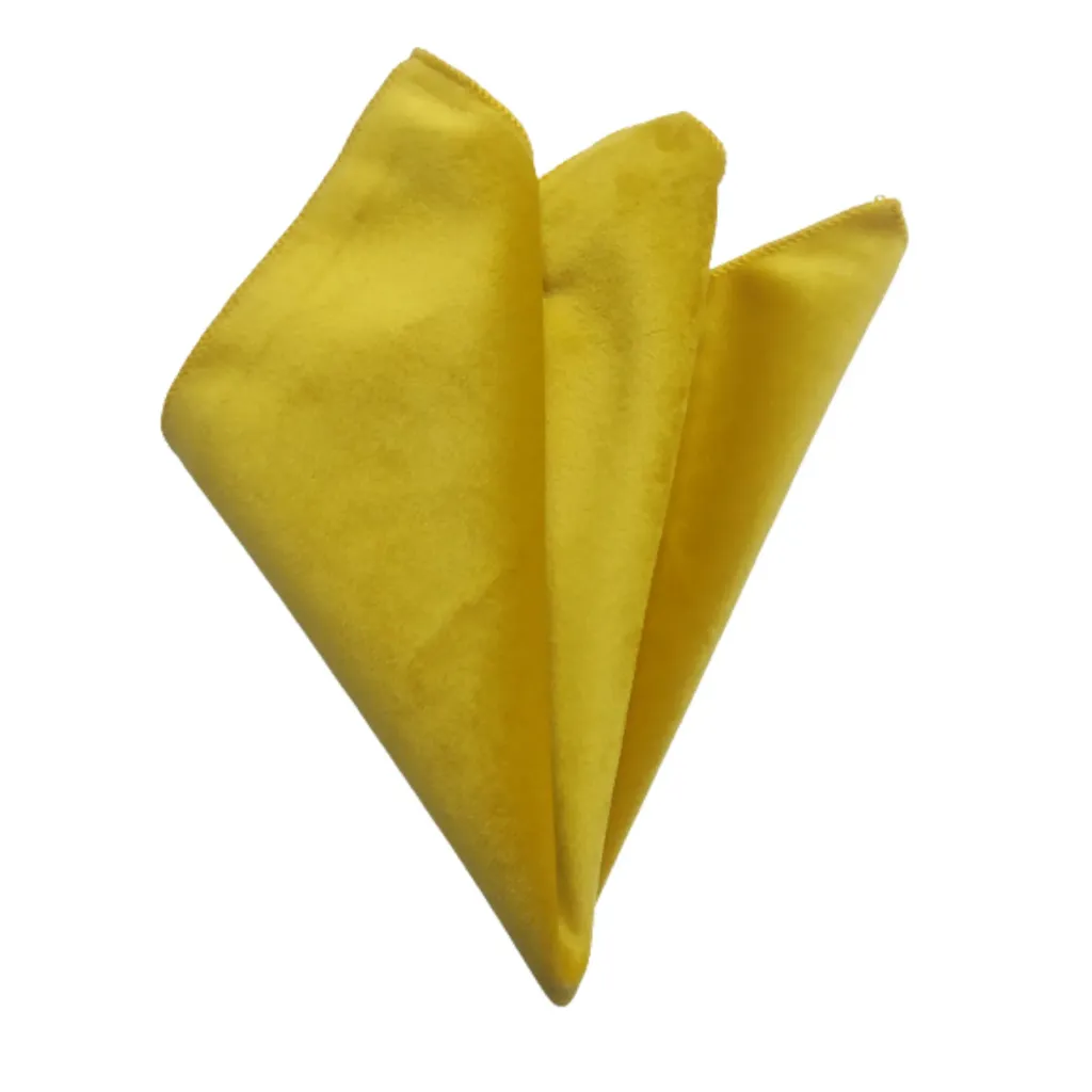 VOICI France Velvet Pocket Square for Men