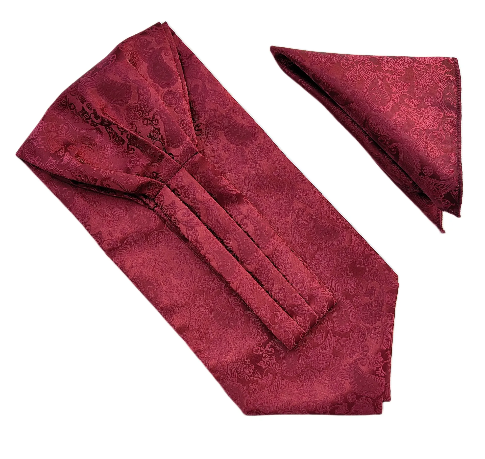 VOICI France Men's Self-Design Cravat Ascot NeckTie for Men Free Size