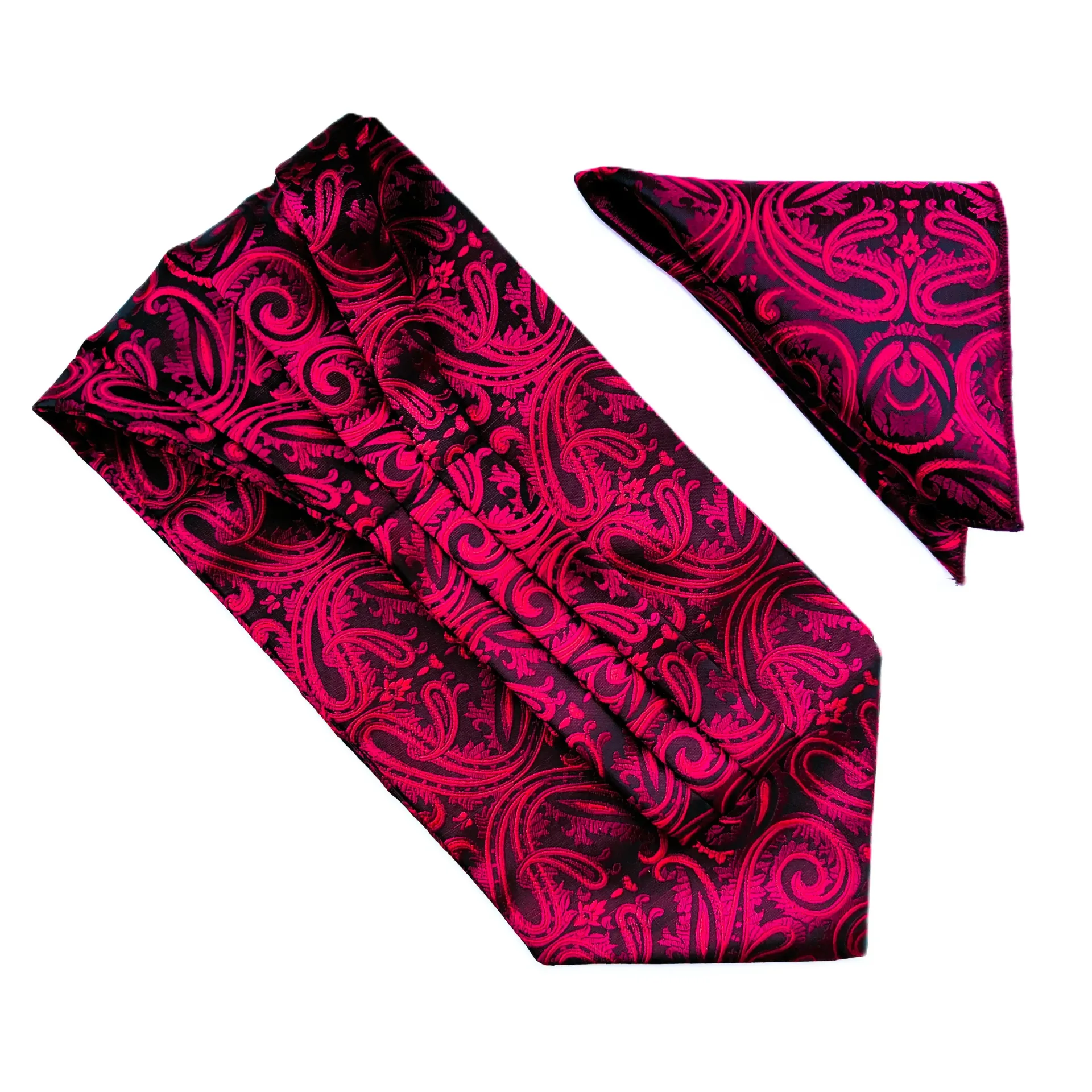 [VAT166] VOICI France Men's Self-Design Cravat Ascot NeckTie for Men Free Size