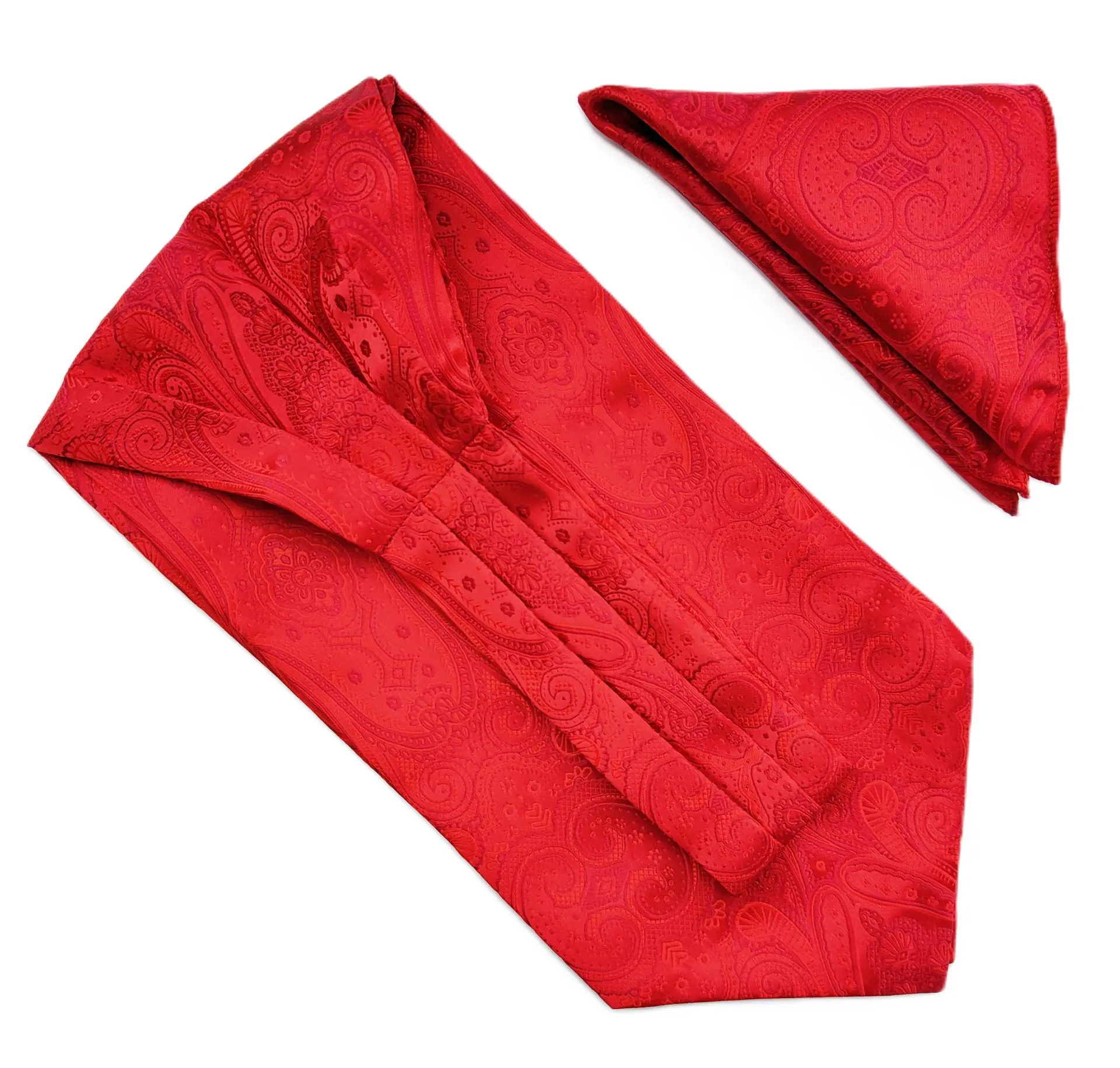 VOICI France Men's Self-Design Cravat Ascot NeckTie for Men Free Size