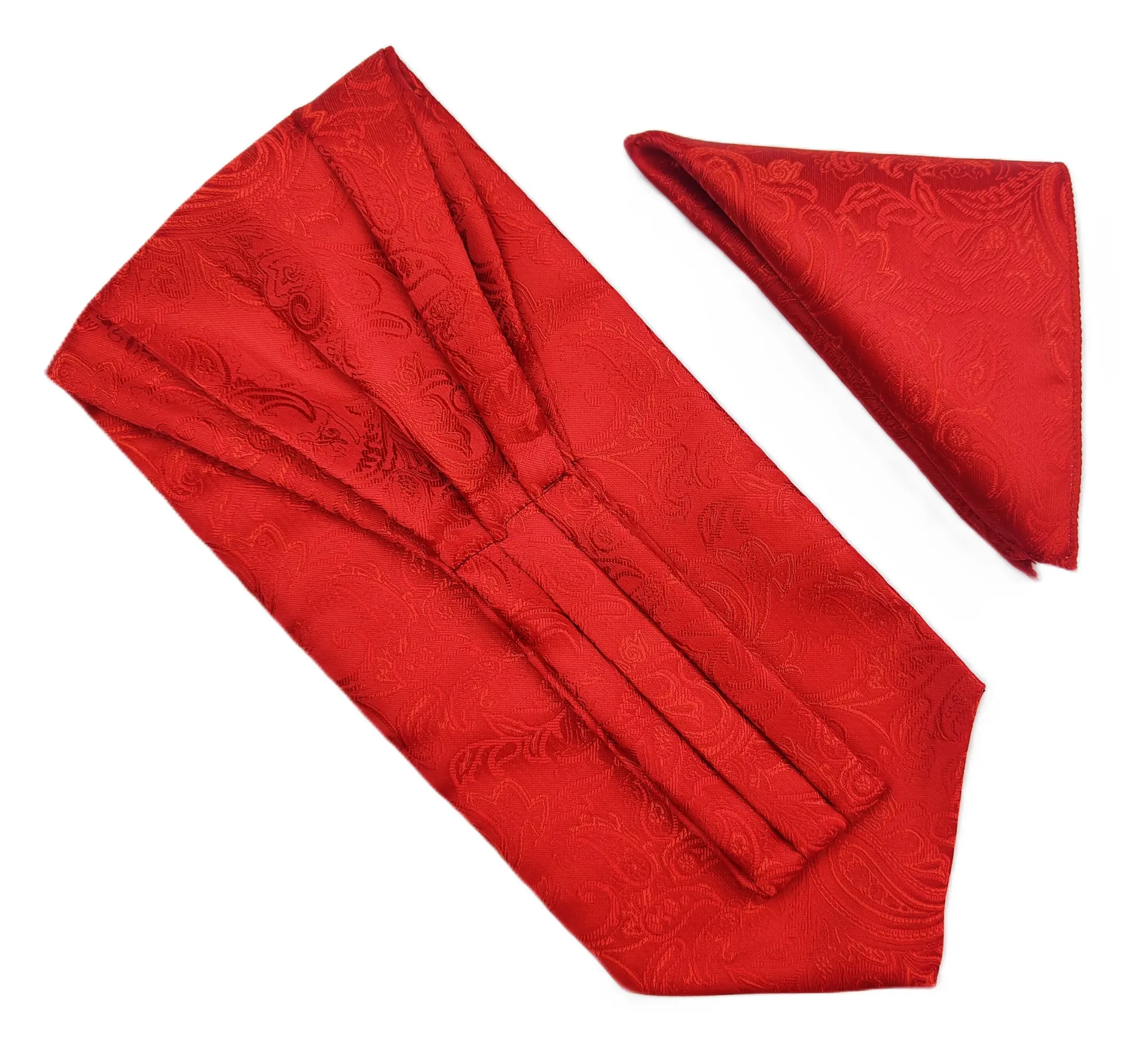 [VAT88] VOICI France Men's Self-Design Cravat Ascot NeckTie for Men Free Size