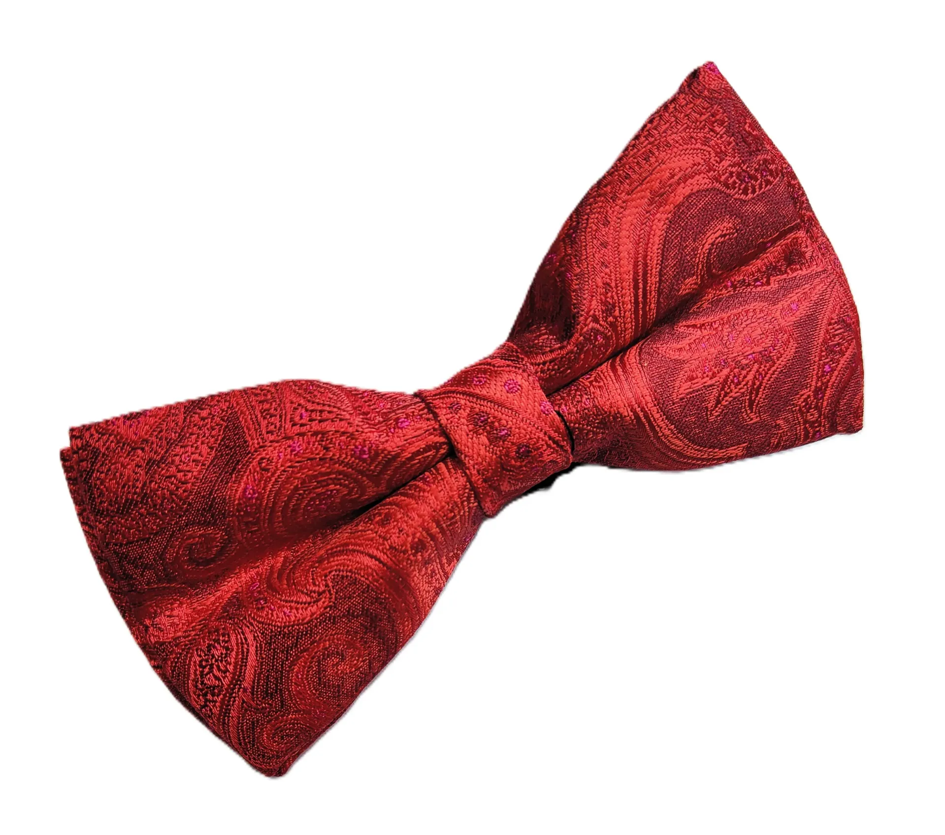 [VBP052] VOICI France Mens Self-Design Bow Tie & Pocket Square For Tuxedo or Dinner Jacket